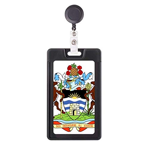 Porte-badge rétractable Saint John's Antigua-et-Barbuda enrouleur carte d'accès