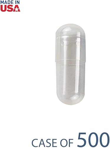 Miniatura 4 de EZY DOSE Gelatina tamaño 4 cápsulas, cápsula de gel vacía para una fácil composición y llenado de suplementos en polvo, medicamentos y vitaminas,