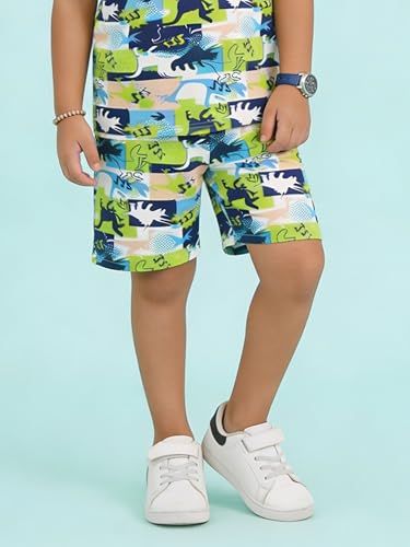 Image of KiddoPanti Boys Knee Length Basic Short