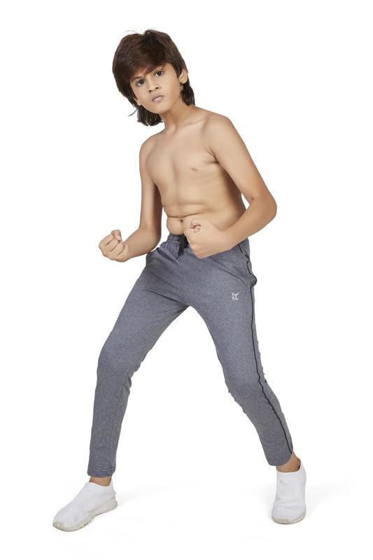 Image of ONESTAR Boy's Regular Fit Cotton Blend Track Pants