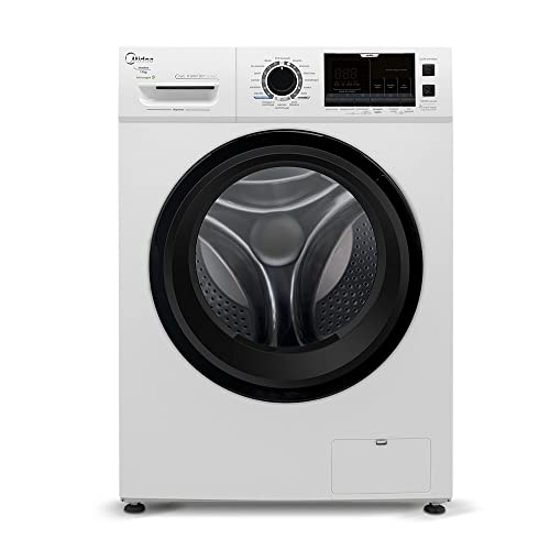 Lavadora de Roupas 11kg, Storm Wash Inverter Tambor 4D, Branco, 127V, Midea