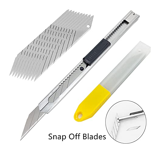 Car Install Tools For Vinyl Wrap, Vehicle Tint Window Film Kit Includes Vinyl Wrap Magnets, Edge Trimming Tools, Felt Squeegee, Wrapping Cutter, 9Mm Knife #TOP5