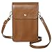 MINICAT Back Slot Series PU Leather Small Crossbody Cell Phone Purse Wallet Smartphone Bags For Women(Black2)