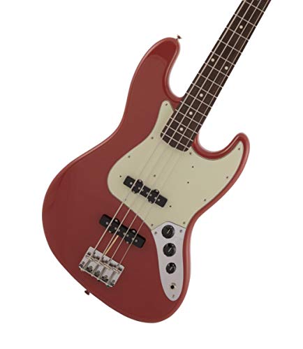 Fender GLx[X Made in Japan Traditional 60s Jazz BassR, Rosewood Fingerboard, Fiesta Red