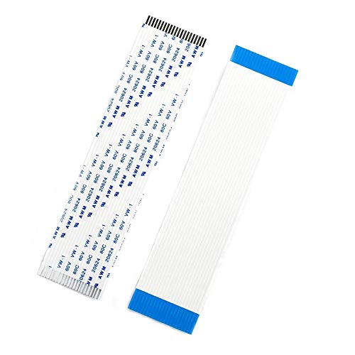 1.0mm Pitch 18 Pin 100mm Length ffc cable same direction awm 20624 flexible flat cable Camera for Raspberry (1-PCS)