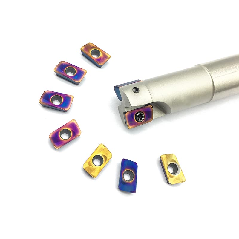 Tool Part for APMT1135 PDER 10PCS+1PCS BAP300R 14MM 15MM 16MM 19MM 20MM 2T Milling Holder Insert Shoulder Milling Tools Cutter - (Hole Diameter: 300RC20-20-200-2T)