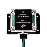 Whole House Surge Protector,HVAC Surge Protector, 200K Amps(SCCR),100KA(Surge Capacity per Phase),Single-Phase(or Split Phase),3-Wire for 120/240V