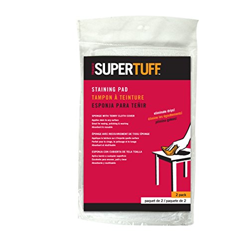 Trimaco 10102 SuperTuff Sponge, 2 Pack Staining Pad