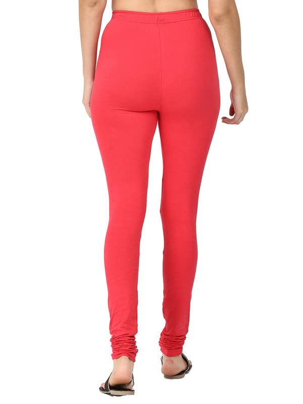 Image of Robinbosky Cotton Churidhar Leggings for Women - Stylish, Stretchable & Flattering Fit for All-Day Comfort