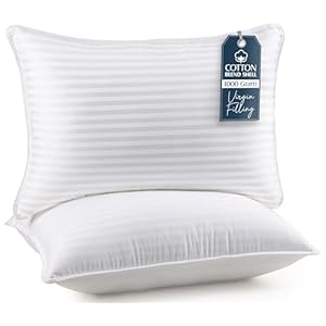 Utopia Bedding Bed Pillows for Sleeping Queen Size (White), Set of 2, Cooling Hotel Quality, for Back, Stomach or Side Sleepers