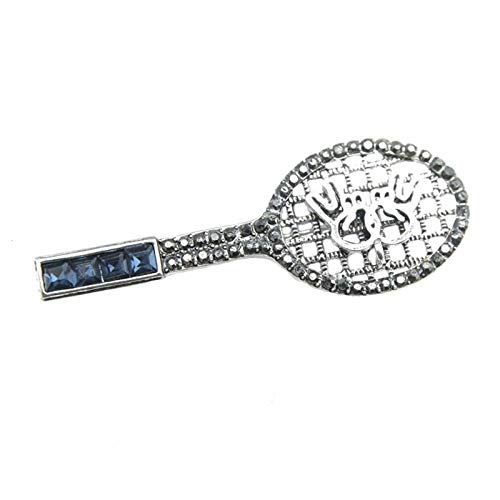 kliy Spille E Fermagli Spille per Racchette Vincenti in Cristallo Semplice per Donna E Uomo Gioielli Sportivi Fibbie per Bambini Cappelli Spille Distintivi Regali di Compleanno per Feste