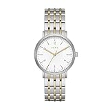 Material Uhrenarmband: Edelstahl Silber/Gold