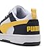 PUMA Rebound V6 Low, Unisex-Adult Trainers, New Navy Sunny Yellow White Blue, 37.5 EU