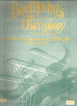 Sheet music Beethoven's 6th Symphony - Piano Duet Book