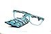 Monet, Premium Reading Glasses High End Reader Glass +1 +1.25 +1.50 +1.75 +2.00 to +3 Magnifying Glasses, Light Blue, Square. Optical Frames