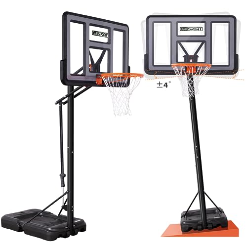 AWII SPORT Portable Basketball Hoop Outdoor for All Landscapes with