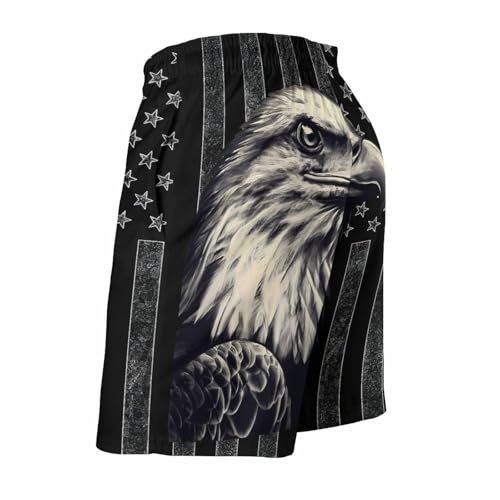 Tropical Flowers Palm Leaves Mens Swim Trunks Quick Dry Swim Shorts with Mesh Lining Summer Beach Shorts Swimsuit4