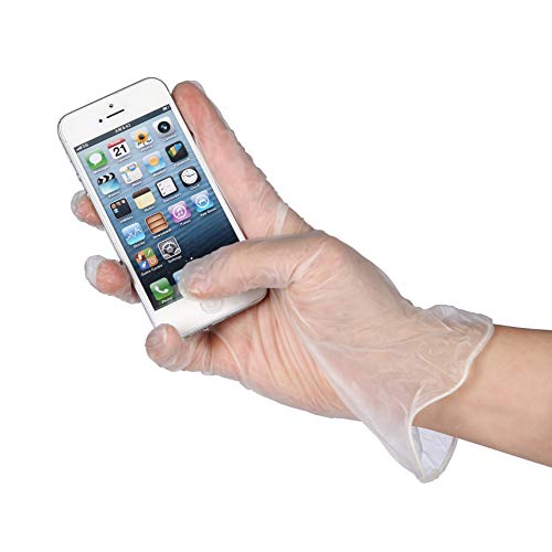 MoloTAR 100 PCS Disposable Vinyl Gloves, Extra Large - Thumbnail 3