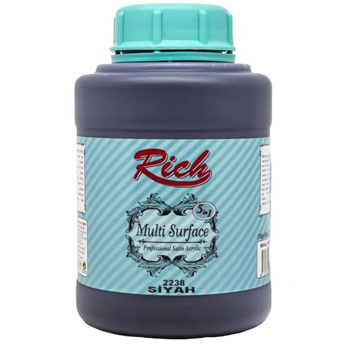2238 Siyah Çok Yüzeyli Boya, 1750 g