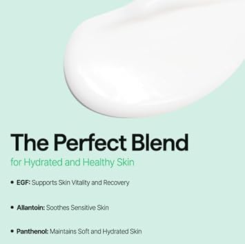 EGF Allantenol Barrier Repair Cream Mini - Light-weight Daily Moisturizer for Acne & Blemish-Prone Skin, Troubled & Oily Skin, Korean Skin Care, 0.68 fl.oz (20 ml)