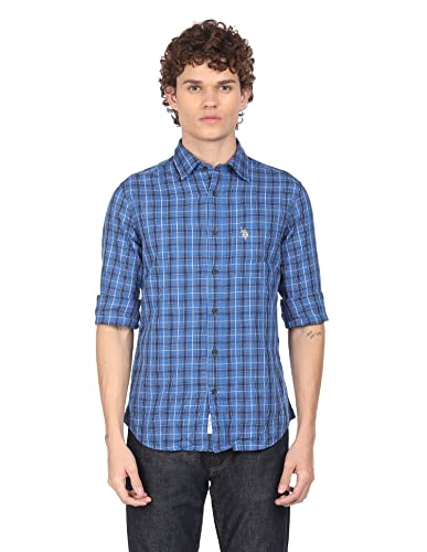Image of U.S. POLO ASSN. Men's Cotton Regular Casual Shirt