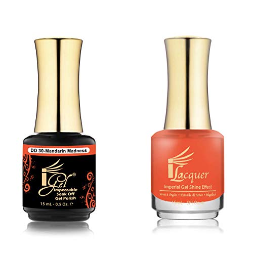 Esmalte de uñas gel puro iGel Mandarin Madness miniatura 1