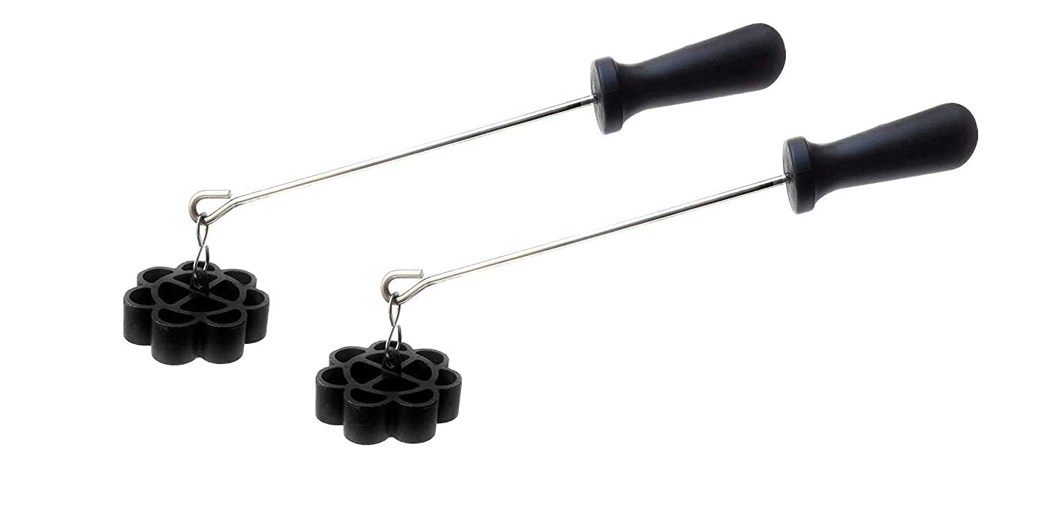 ACH-hu Lot De 2 Moules à Biscuits En Acier Inoxydable Anti-adhésif Pour