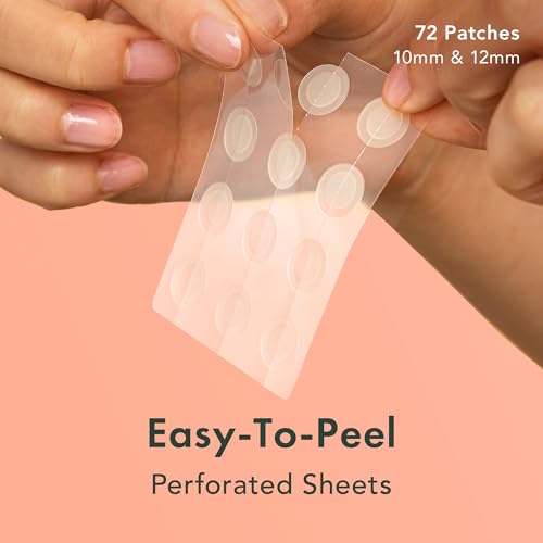 image for Rael Pimple Patches, Miracle Invisible Spot Cover - Hydrocolloid Acne 