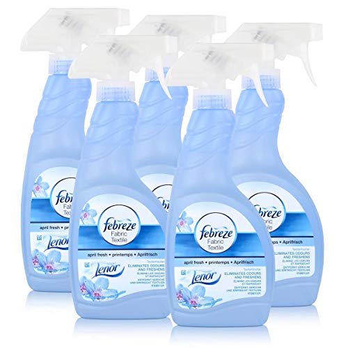 Preisvergleich Produktbild 5x Febreze Textilerfrischer Aprilfrisch 500 ml mit synthetisches Parfüm