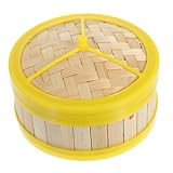 INOOMP Accessori per cellulari di piroscafo falso giocattolo in miniatura fingere che il di piroscafo alimentare Statua del piroscafo Bamboo Beige