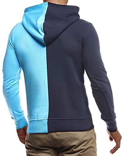 Leif Nelson Men's Hoodie Longsleeve Pullover Sweatshirt Sweater Jacket For Men Slim Fit LN-83373