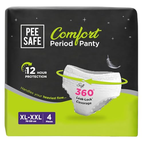 Image of Pee Safe Comfort Period Panties | XL-XXL | 4 Panties | Seamless Fit