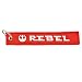 Apex Imports Rebel Alliance Remove Before Flight Style Key Chain 5.5" x 1" Motorcycle ATV Car Truck Keychain