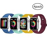 Múltiples colores: 8 colores diferentes disponibles para usar, personalizar tu propia correa de iWatch de acuerdo a tu vestimenta o entorno.