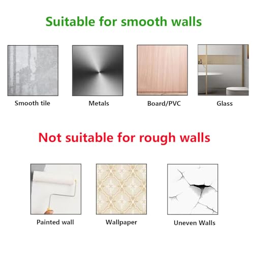Image of 24 Pack Adhesive Wall Hooks, Wall Hangers Without Nails, No Damage Picture Hooks Waterproof and Rustproof to use Inside Kitchen, Bathroom, Home and Office (10mm)