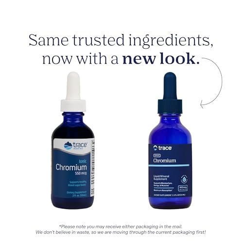 image for Trace Minerals Ionic Chromium 550 mcg - Dietary Supplement to Support 