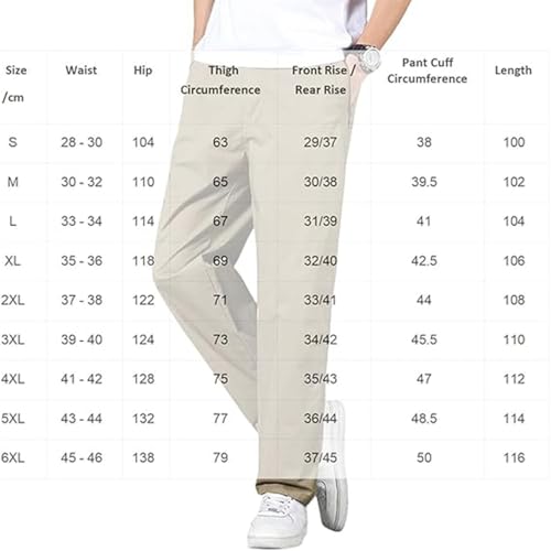 Puliam Mens Stretch Pants, Puliam Motion Cargo Pants, Easetactic - Flex Fit Zipper-Pocket Durable Pants,Motion Pants for Men2