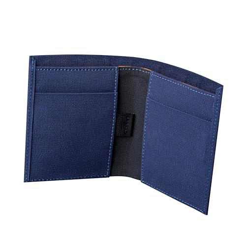 Image of ALPAKA Ark Bifold Wallet RFID Blocking Mens Wallet | Minimalist Front Pocket Wallet for Men Daily Use, Magnetic Closure, Holds 8-12 Cards Plus Cash, Axoflux 300D
