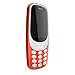 Nokia 3310 all carriers 16GB UK-SIM Free Feature Phone - Warm Red