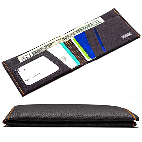 SlimFold MICRO Minimalist Front Pocket Vegan Slim Wallets for Men (RFID Blocking)