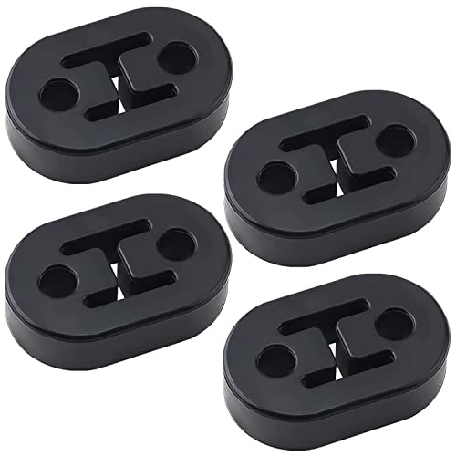 Kettion 4 ganci di scarico per auto, supporto di