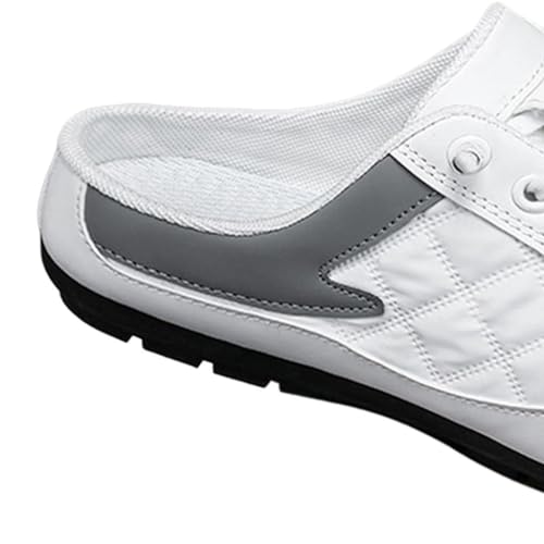 Men Slip on Mule Sneakers Casual Sports Shoes Loafers, Walking Shoes Backless Sneakers Men Clipper for Pants, Spring Summer, Trip,Hiker, Outdoor3