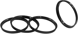 Wheel Accessories Parts 4 Pcs Poly Carbonate Hub Centric Rings OD 108.00mm ID 106.10mm Fits Toyota Tacoma Tundra Land Cruiser FJ Cruiser Sequoia Lexus GX460 GX470 GX550 LX450 Hubs