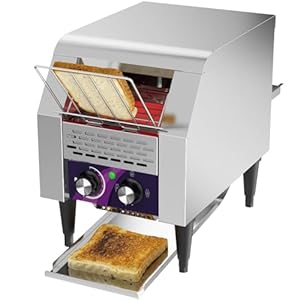 CommerciëLe Transportbandbroodrooster, Transportband Broodrooster 1350w/2200w/2600w Elektrische, 7 Instelbare Snelheden, Voor Hotel Restaurant Cafe Small