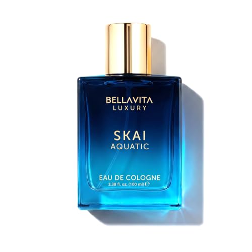 BellaVita Luxury SKAI Eau de Cologne | 100 ml | Unisex Perfume