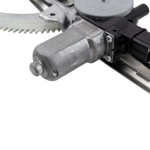 Image of TRQ Rear Driver Side Power Window Motor and Regulator Assembly Compatible with 15-17 Subaru Outback 18-19, 2.5i 18-19 Outback 3.6R Limited 15-19 Legacy