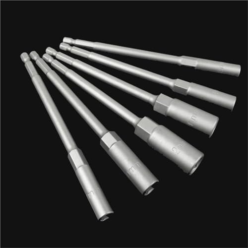 Foret à percussion 6mm à tête creuse optimisant l'évacuation des débris de forage