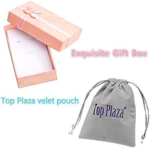 Miniatura 7 de Top Plaza Pulsera de cristales de amatista natural y cuarzo rosa, cuentas de piedra curativa de chakras, hecha a mano, macramé ajustable, pulseras