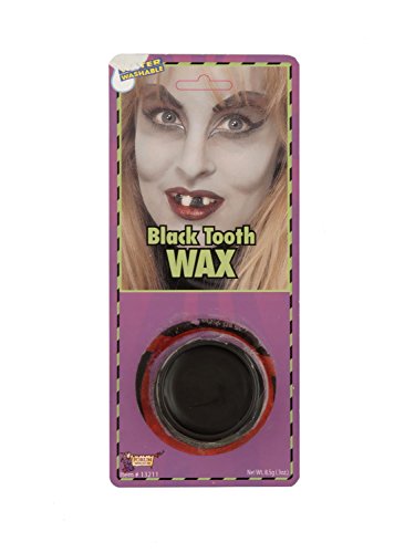Forum Novelties 13211 Unisex-Adults Makeup Tooth, Black, Standard, Multicolor