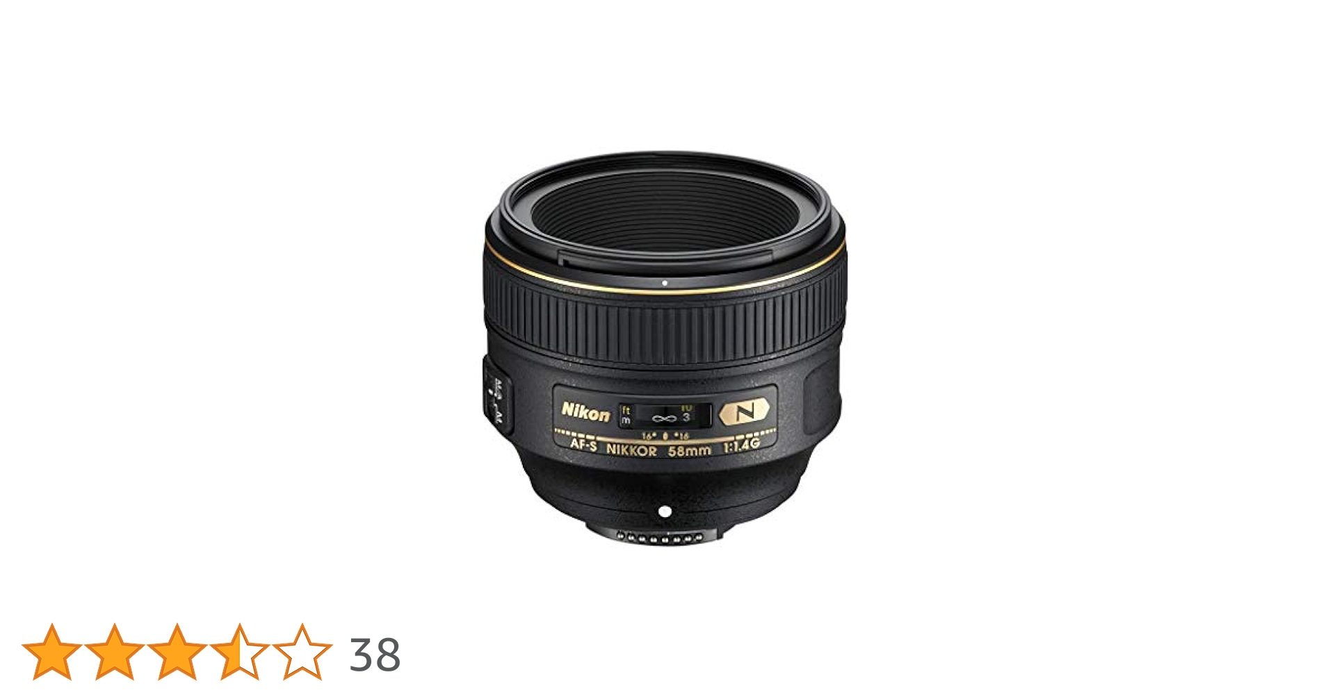 Amazon.co.jp: Nikon 単焦点レンズ AF-S NIKKOR 58mm f/1.4G F